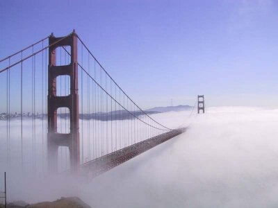 Фотообои Знаменитый мост в Сан-Франциско