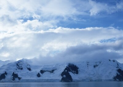Фотообои Небо над ледником